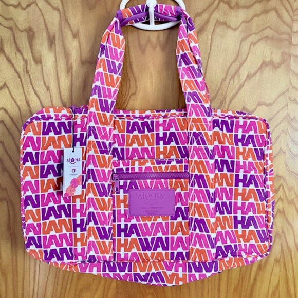ALOHA COLLECTION X HAWAIIAN AIRLINES Hawaiian Keep it Light Weekender - NWT! - Picture 1 of 3
